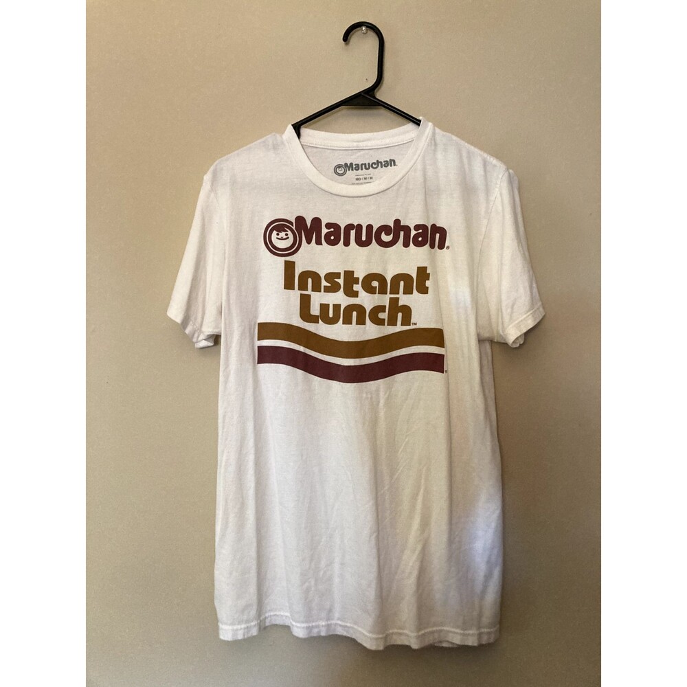 Maruchan 'Instant Lunch' T-Shirt  White Short Sleeve Graphic T-Shirt - Size M